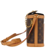 Milk Box, &pound;1,200, Handbags, Brown, Canvas, Bottom view
